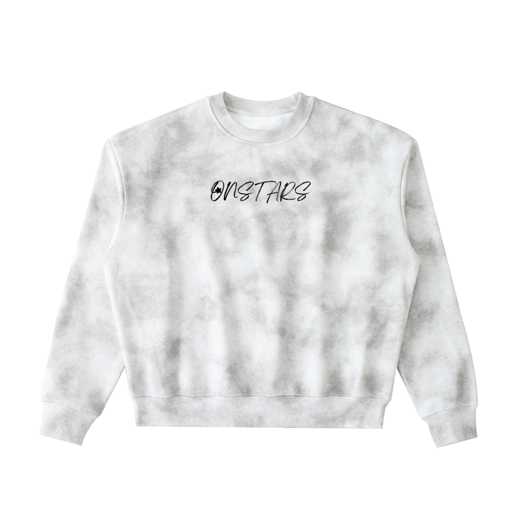Dirty Washed Boxy Fleeced Sweatshirt